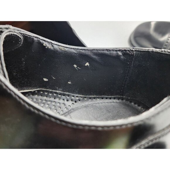 Florsheim Black Leather Cap Toe Oxford‎ Shoe Lace Closure Dress Shoes Size 10 D main image 11